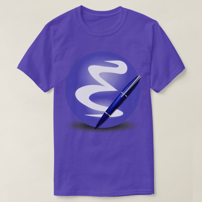 Camiseta Emacs (Frente do Design)