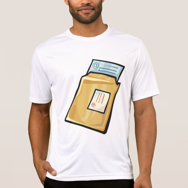 Camiseta Email Envelope Digital Mail and Newsletter (Frente)