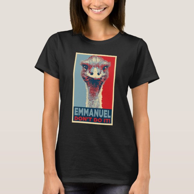 Camiseta Emanuel não faz isso (Frente)