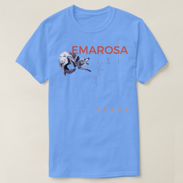 Camiseta Emarosa  (Frente do Design)