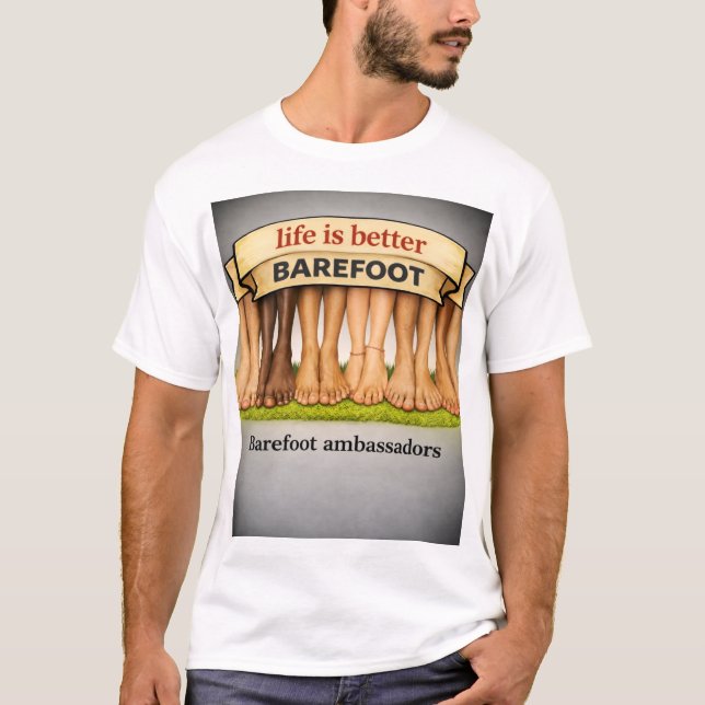 Camiseta Embaixadores descalços (Frente)