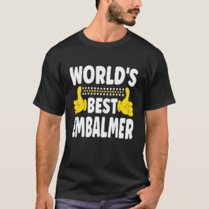 Camiseta Embal da profissão de melhor embaixador do mundo