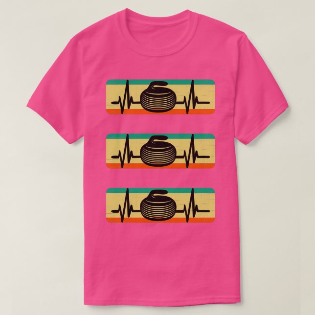 Camiseta Embalagem com Distúrbios do Pulso de Coração (Frente do Design)