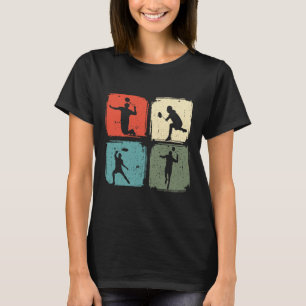 Camiseta Embalagem Do Jogador De Badminton