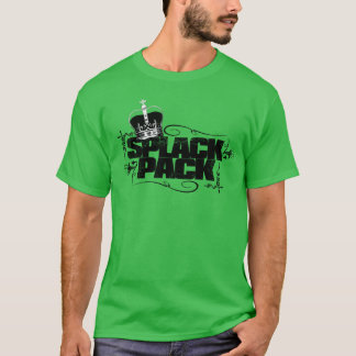 Camiseta embalagem espalhada