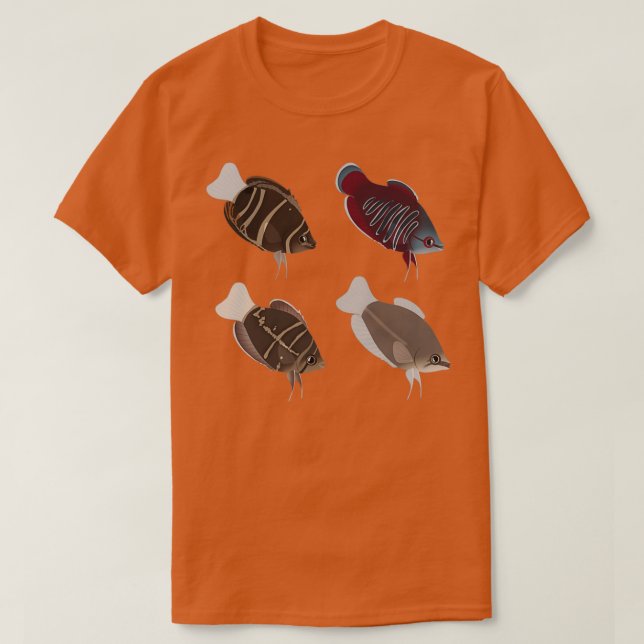 Camiseta Embalagem Selvagem de Betta (Frente do Design)