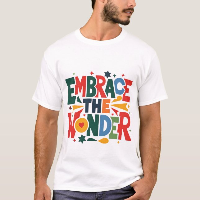 Camiseta Embale a maravilha - Camisa-T de Celebração Vibran (Frente)