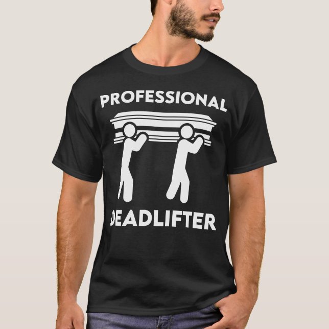 Camiseta embalsamamento de um diretor funerário profissiona (Frente)