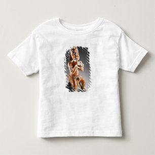 Camiseta Embarcação bipartido policroma da efígie, talve