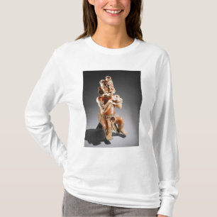 Camiseta Embarcação bipartido policroma da efígie, talve