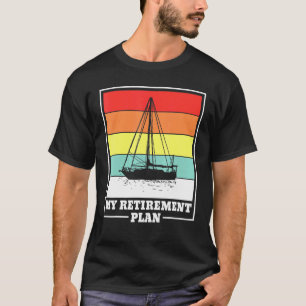Camiseta Embarcação de Aposentação Barco de Navegação
