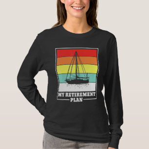 Camiseta Embarcação de Aposentação Barco de Navegação