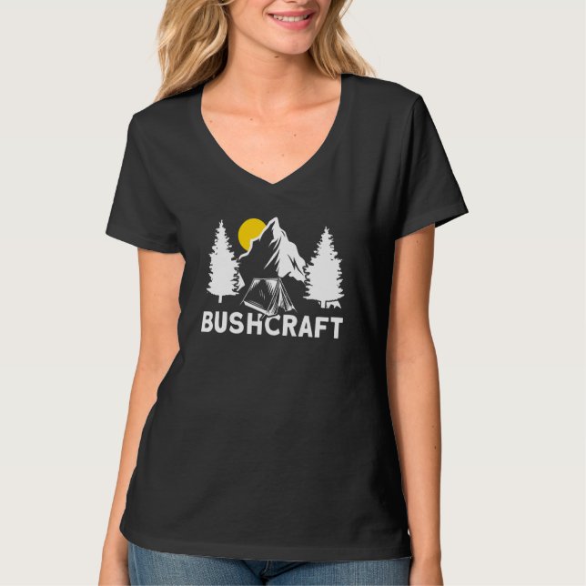 Camiseta Embarcação de Sobrevivência de Bushcraft 5 (Frente)