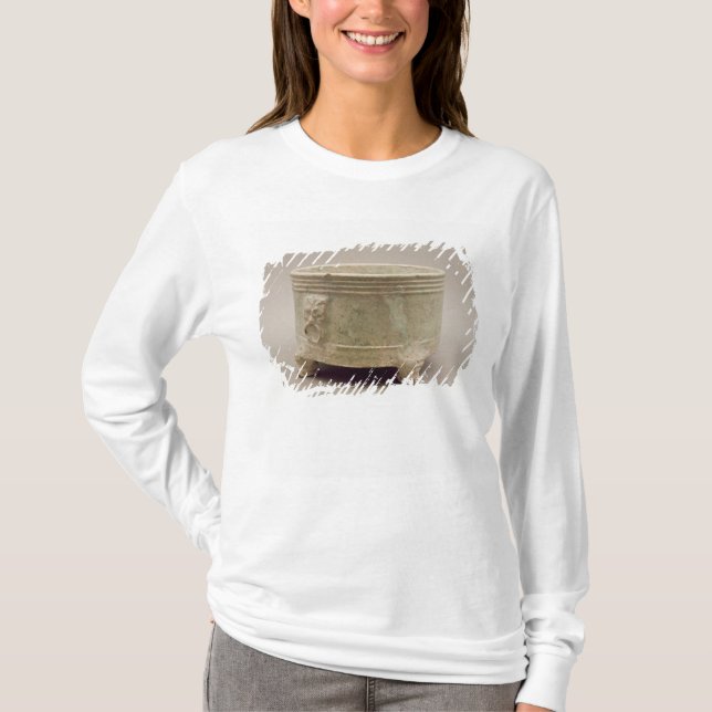 Camiseta Embarcação do tripé do produto de cerâmica (Frente)
