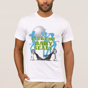 Camiseta Embarcação: Focas para Bebês