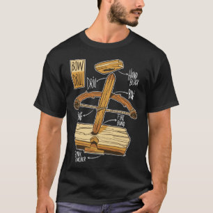 Camiseta Embarcações De Fogo De arco Para Suvivalistas