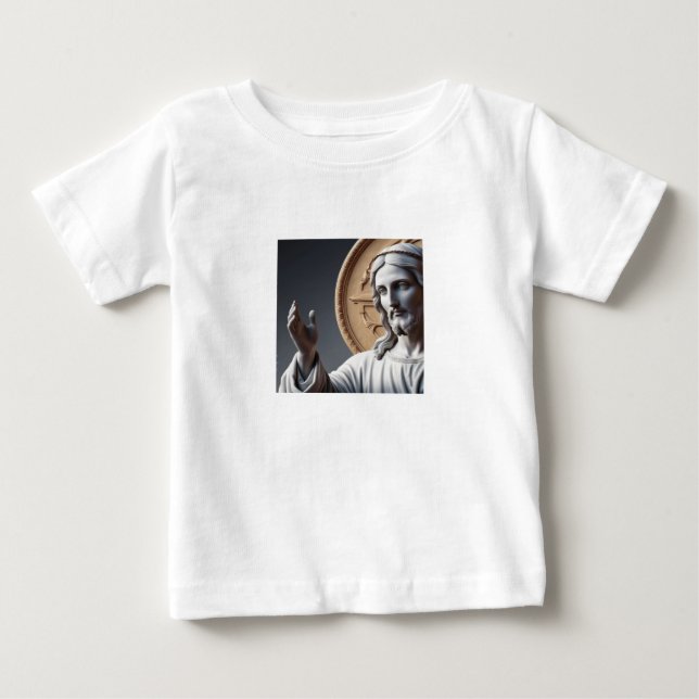 Camiseta 🌟 Embarque a Luz com Jesus 🙏 #Christian (Frente)