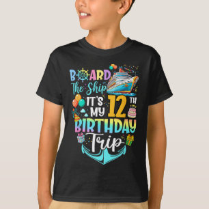 Camiseta Embarque No Navio É Minha Viagem De Aniversário De