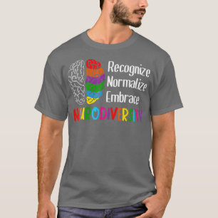 Camiseta Embarque o Espectro de Neurodiversidade ASD ADHD R