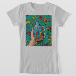 Camiseta Embarque o Não-convencional" "Atreve-se a ser dife