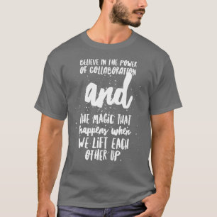 Camiseta Embarque o poder da positividade com nossa beleza