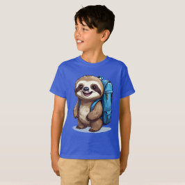 Camiseta Embarque o Whimsy com nossa adorável mochila