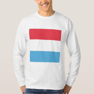 Camiseta Emblem com bandeira do Luxemburgo