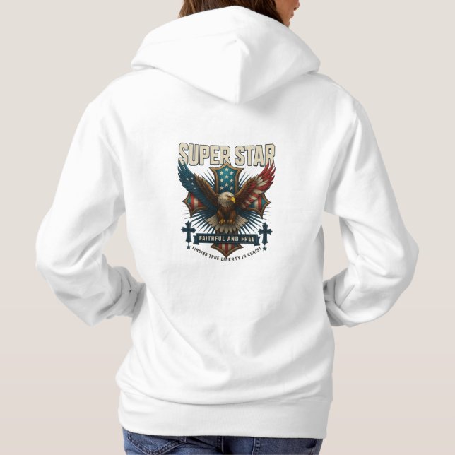 Camiseta Emblem da Superestrela Eagle (Verso)