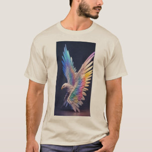 Camiseta Emblem de águia cristal frio.