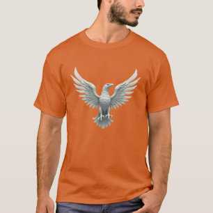 Camiseta Emblem de Crystal Eagle - Símbolo Majestoso do Tri
