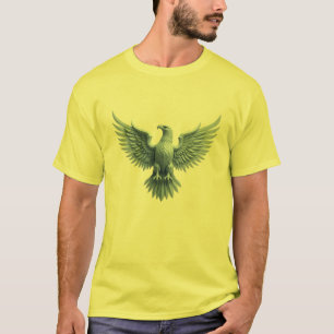 Camiseta Emblem de Crystal Eagle - Símbolo Majestoso do Tri