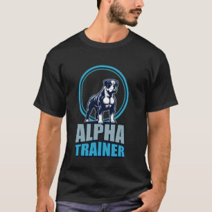Camiseta Emblem de Malhação do Bulldog do Treinador Alpha
