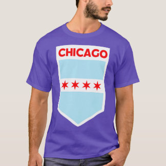 Camiseta Emblem de Sinalizador de Chicago