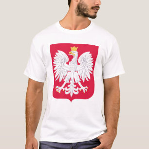 Camiseta Emblem polonês - Polônia Shield - Polska Herb Pols