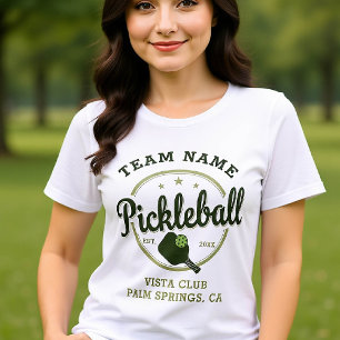 Camiseta Emblem Verde Personalizado do Clube da Equipe de P