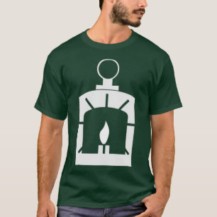 Camiseta Emblema Branco da Estrada de Ferro
