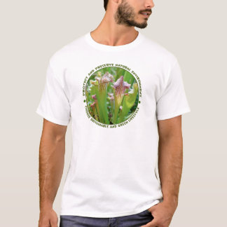 Camiseta Emblema circular ecológico