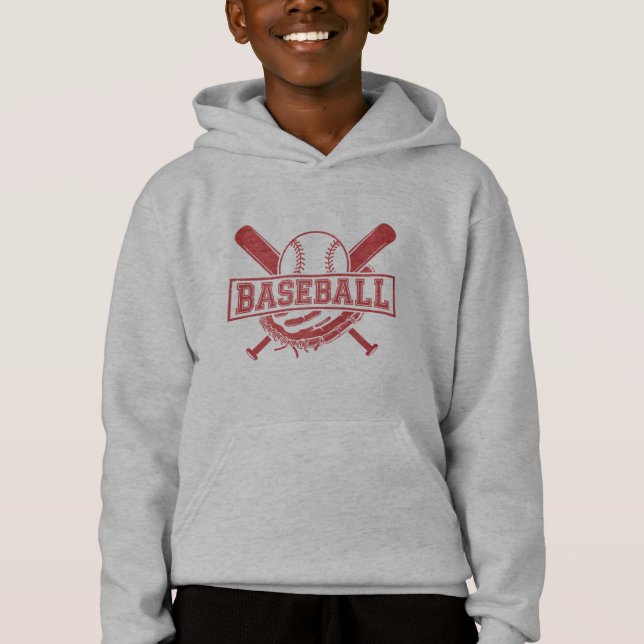 Camiseta Emblema Clássico de Beisebol (Frente)