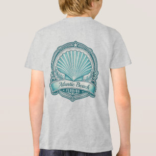 Camiseta Emblema Costeiro de Atlantic Beach FL