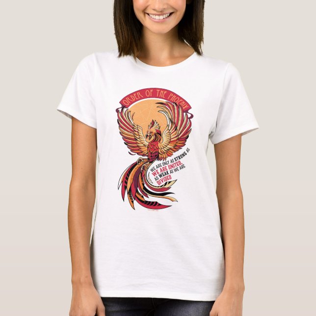 Camiseta Emblema Cruzado da Ordem da Fênix (Frente)