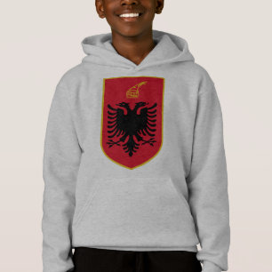 Camiseta emblema da albânia