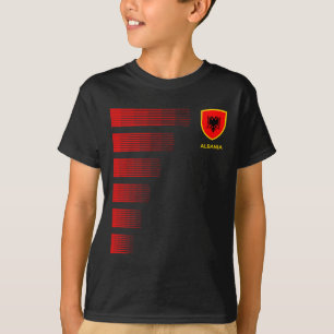 Camiseta Emblema da Bandeira de Alnia - Orgulho Alniano Anc