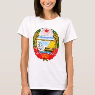 Camiseta Emblema da Coreia do Norte
