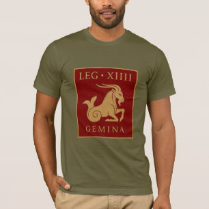 Camiseta Emblema da Legião Romana Legio XIV Gemina