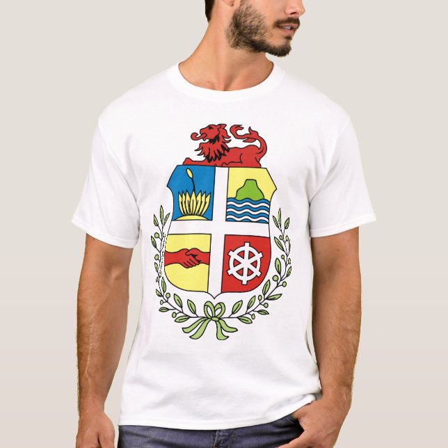 Camiseta emblema de aruba (Frente)