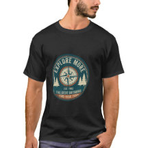Emblema de Aventura de Bússola Vintage | Explorar 