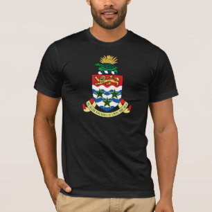 Camiseta emblema de Cayman Islands