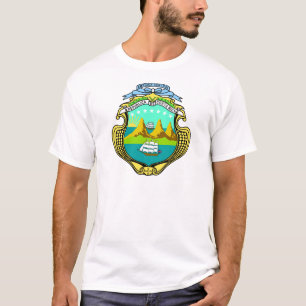 Camiseta emblema de Costa-Rica