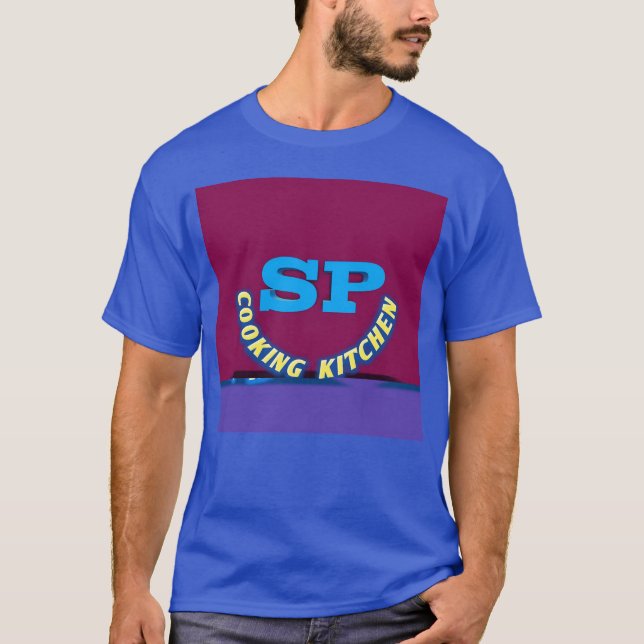 Camiseta Emblema de cozinha divertido SP (Frente)