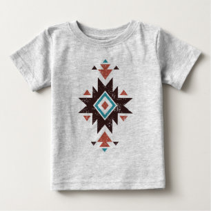 Camiseta Emblema de Diamante Boho